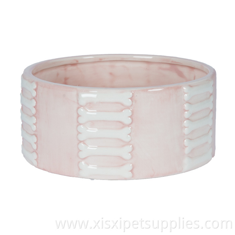 Easy to Clean Wholesale Factory Price Ceramic Dog Bowl